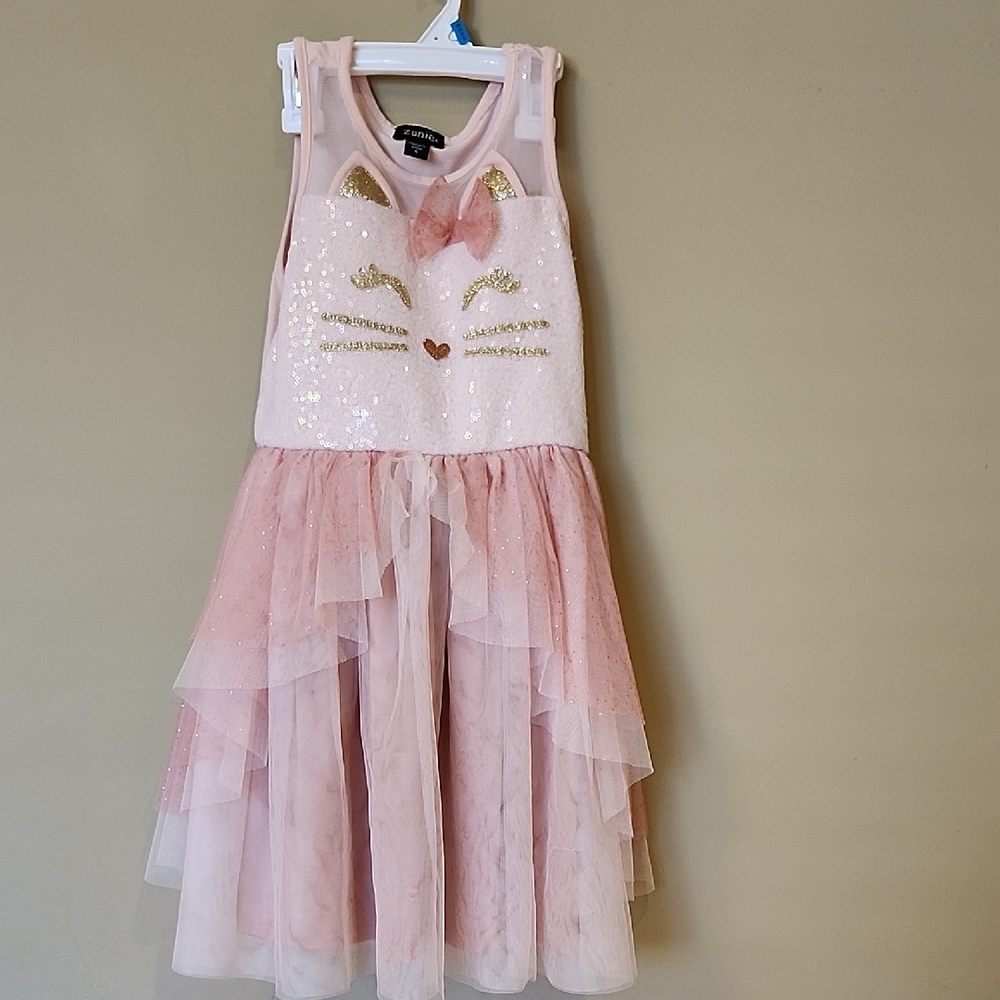 Zunie Girls Sparkly Party Dress 6years